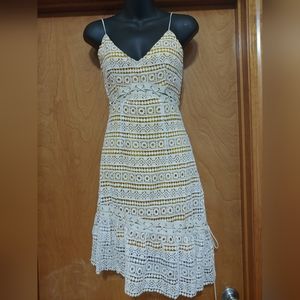 NanaMac white and yellow size small